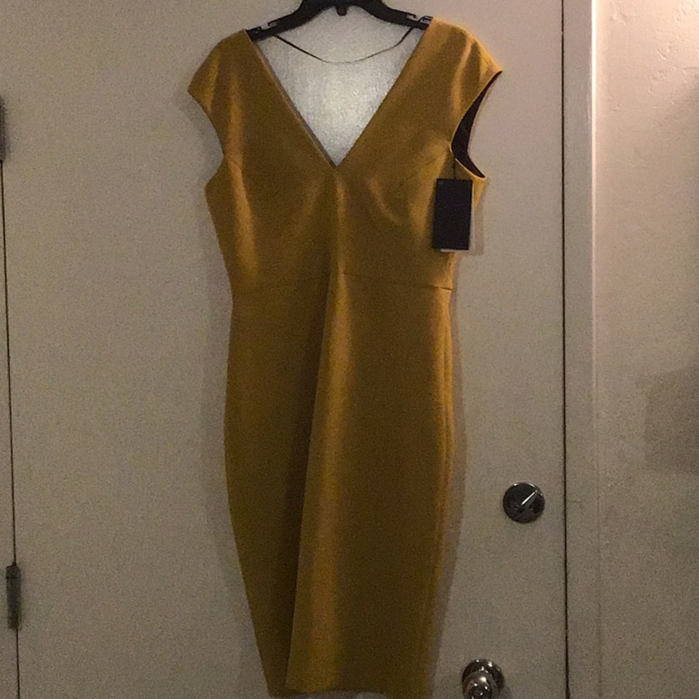 Zara moss green dress